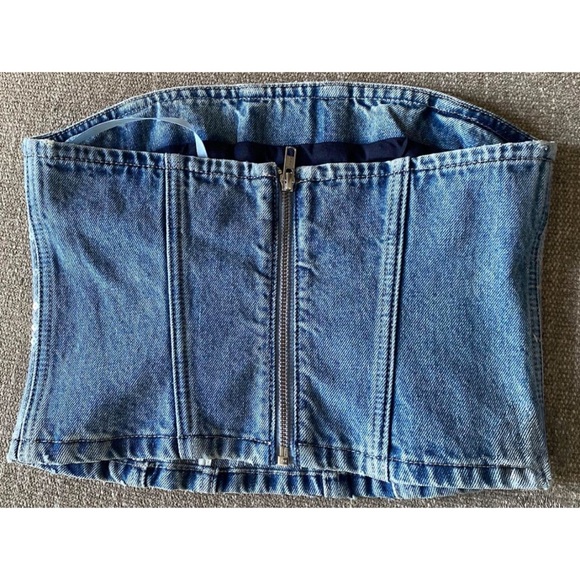 GRLFRND x Lindsi Lane Aurora Sequin Bustier in Theatre Row XS Revolve NWOT - Picture 3 of 6